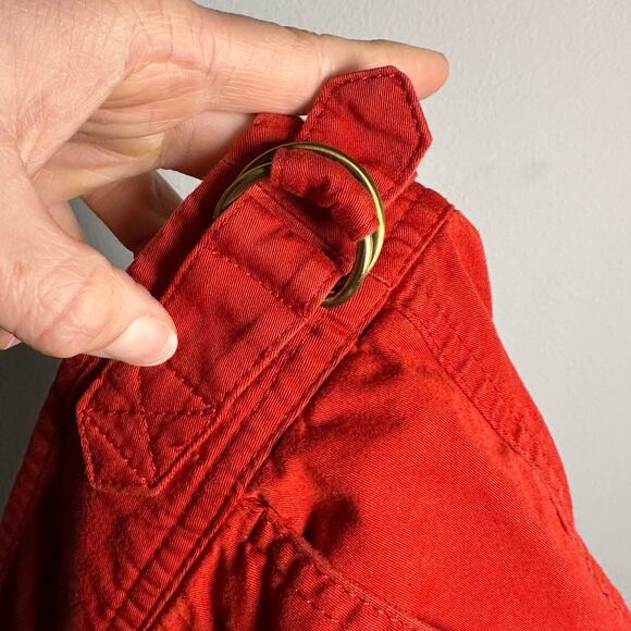 Marc by Marc Jacobs Red Cotton Blend Shorts Women's 8 - Picture 8 of 8